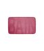 Tapis de Bain Microfibre Relief 45x75cm Framboise-1