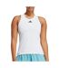 Débardeur blanc femme adidas club-1