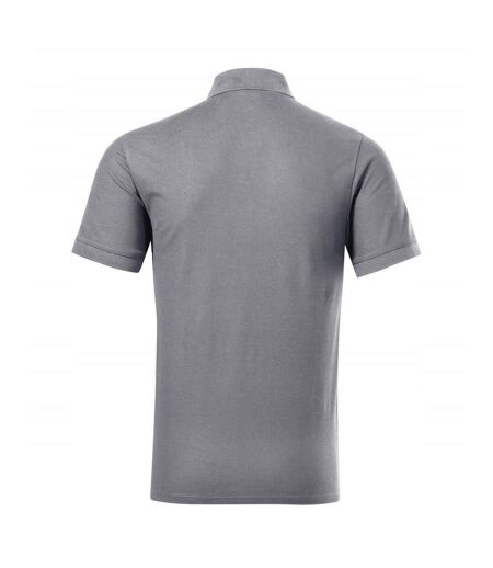Polo Prime Homme Gris Argenté Malfini