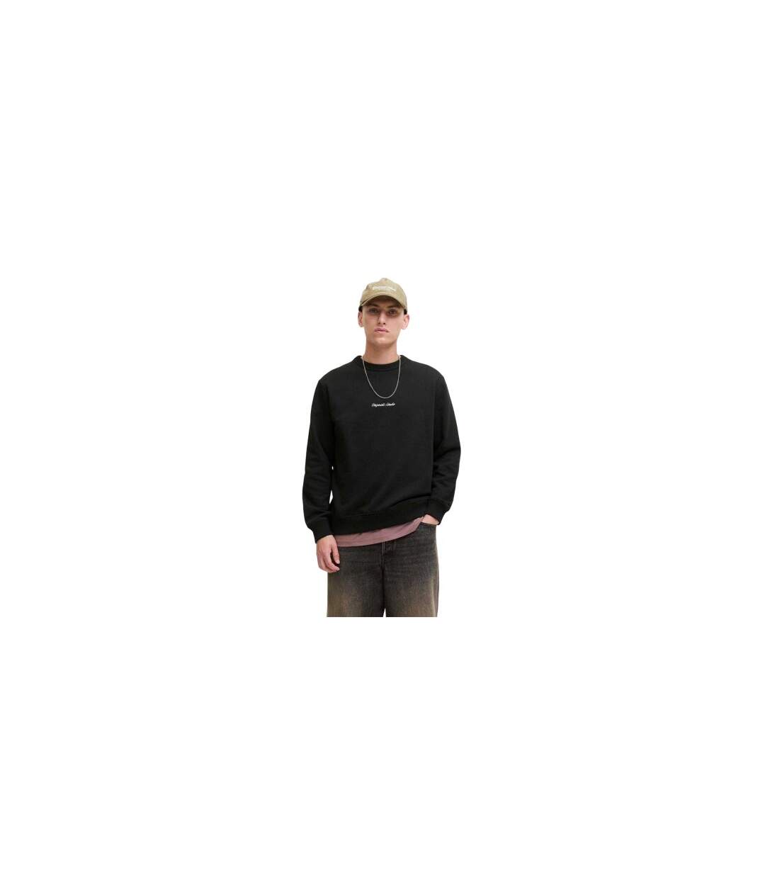 Sweat Homme Noir Jack And Jones-1