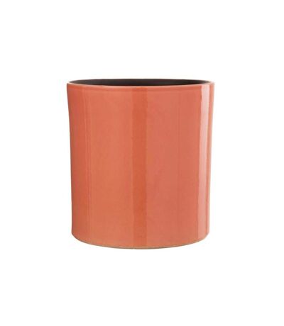Cache-Pot en Céramique Design Flek 25cm Orange