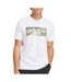 T-Shirt blanc homme adidas camo-1