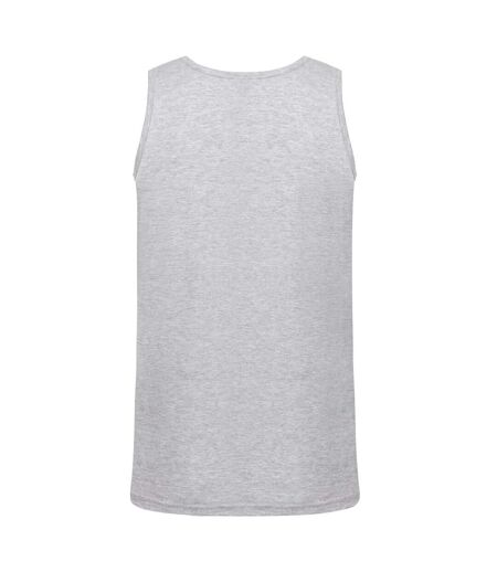 Mens Valueweight Heather Athletic Vest Top Heather Grey Fruit Of The Loom