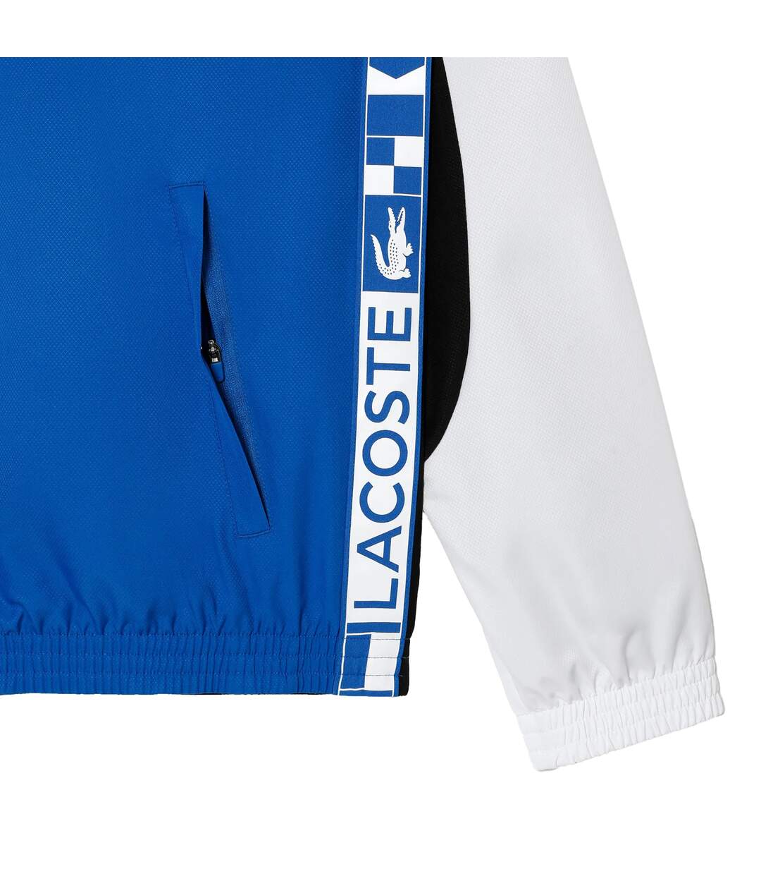 Veste sport homme blanc / bleu / noir Lacoste-3