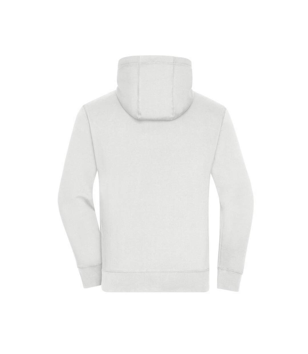 Veste À Capuche Lifestyle Homme Blanc Cassé Gris Chiné James And Nicholson-2