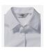 Russell Collection Ladies/Womens Long Sleeve Poly-cotton Easy Care Poplin Shirt (White)