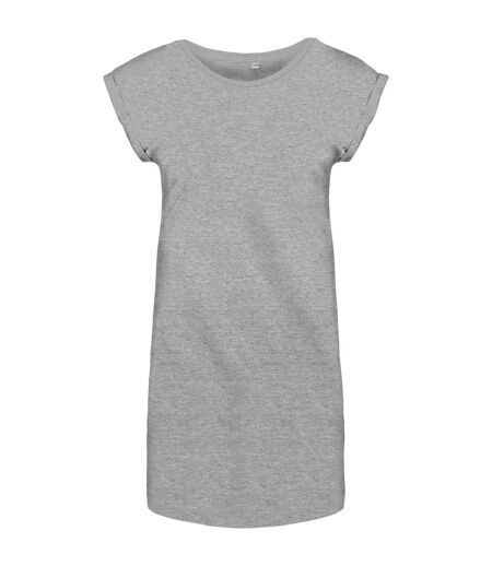 Kariban Womens/Ladies T-Shirt Dress (Light Grey) - UTPC3412