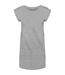 Kariban Womens/Ladies T-Shirt Dress (Light Gray)