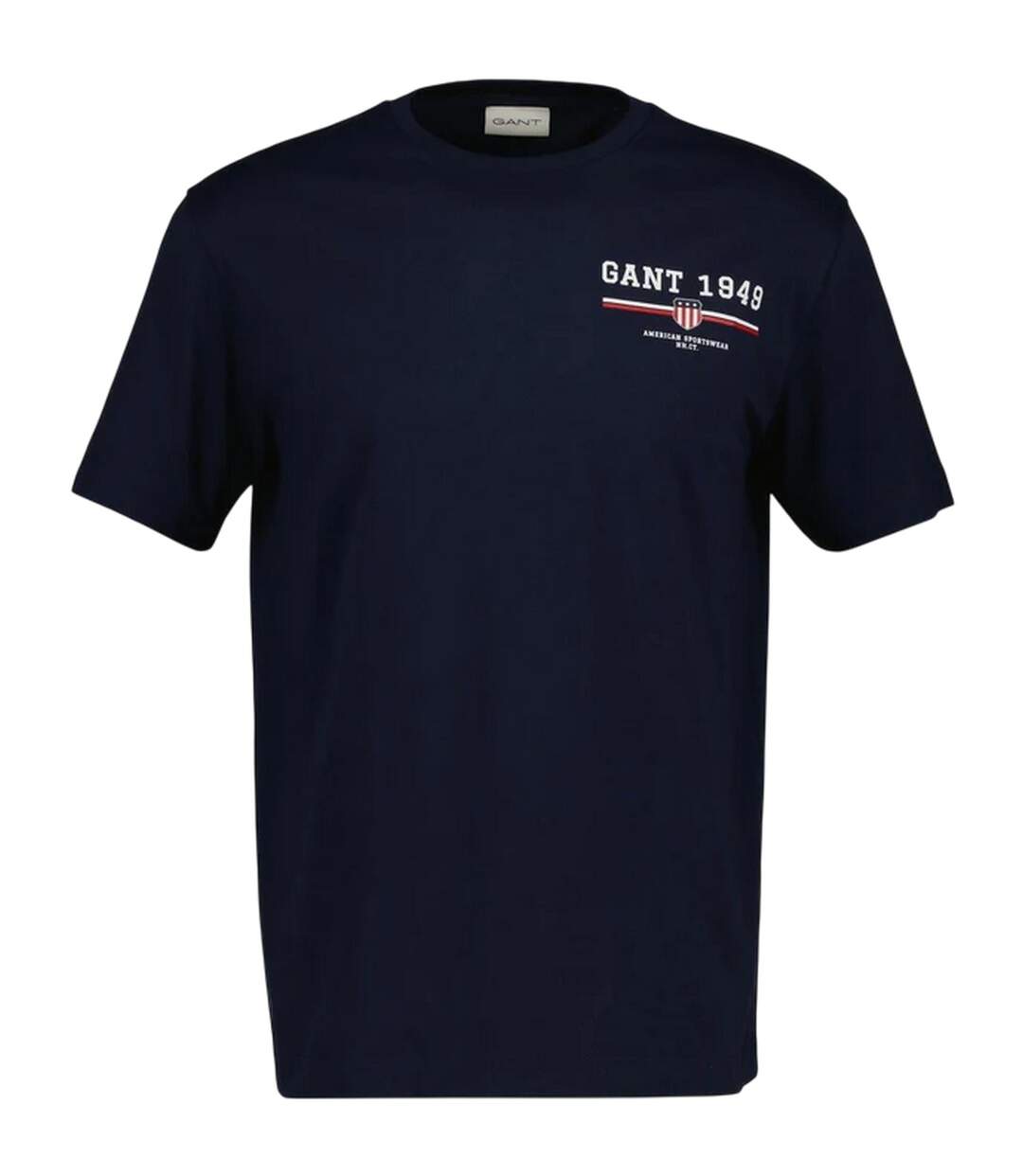 T-shirt Motif/style Graphique Homme Bleu Sombre Gant-1