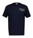 T-shirt Motif/style Graphique Homme Bleu Sombre Gant-1