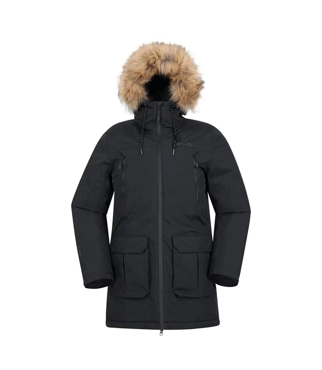 Mens Traverse Hybrid Waterproof Jacket Black Mountain Warehouse-1