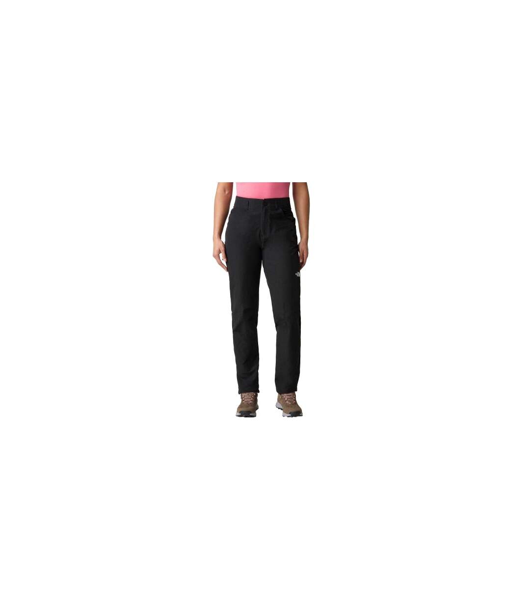 Womens/ladies Exploration Straight Trousers Black The North Face-1