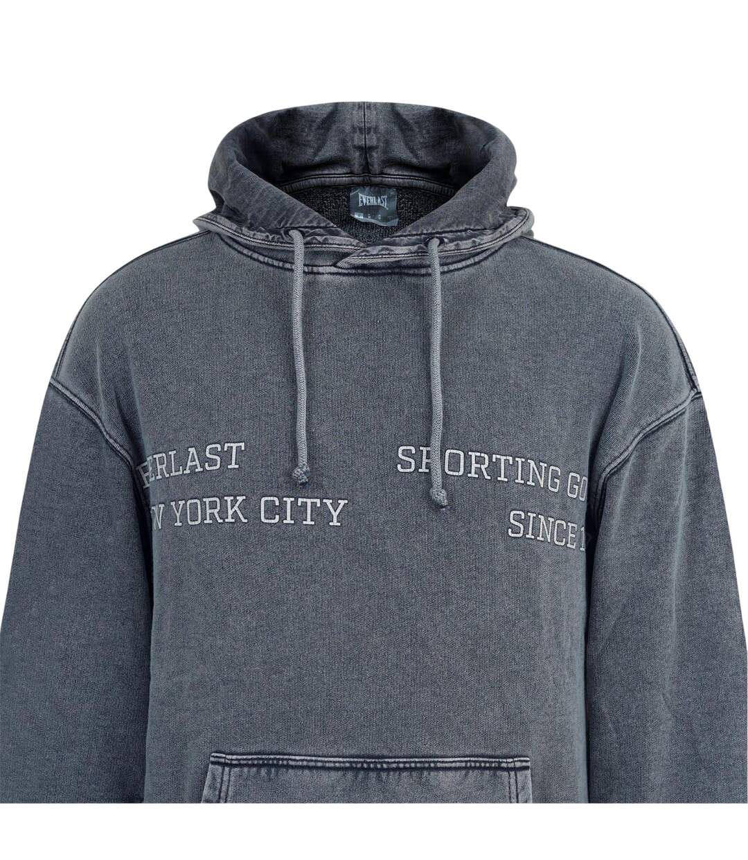 Mens Nyc Arch Hoodie Washed Grey Everlast-3