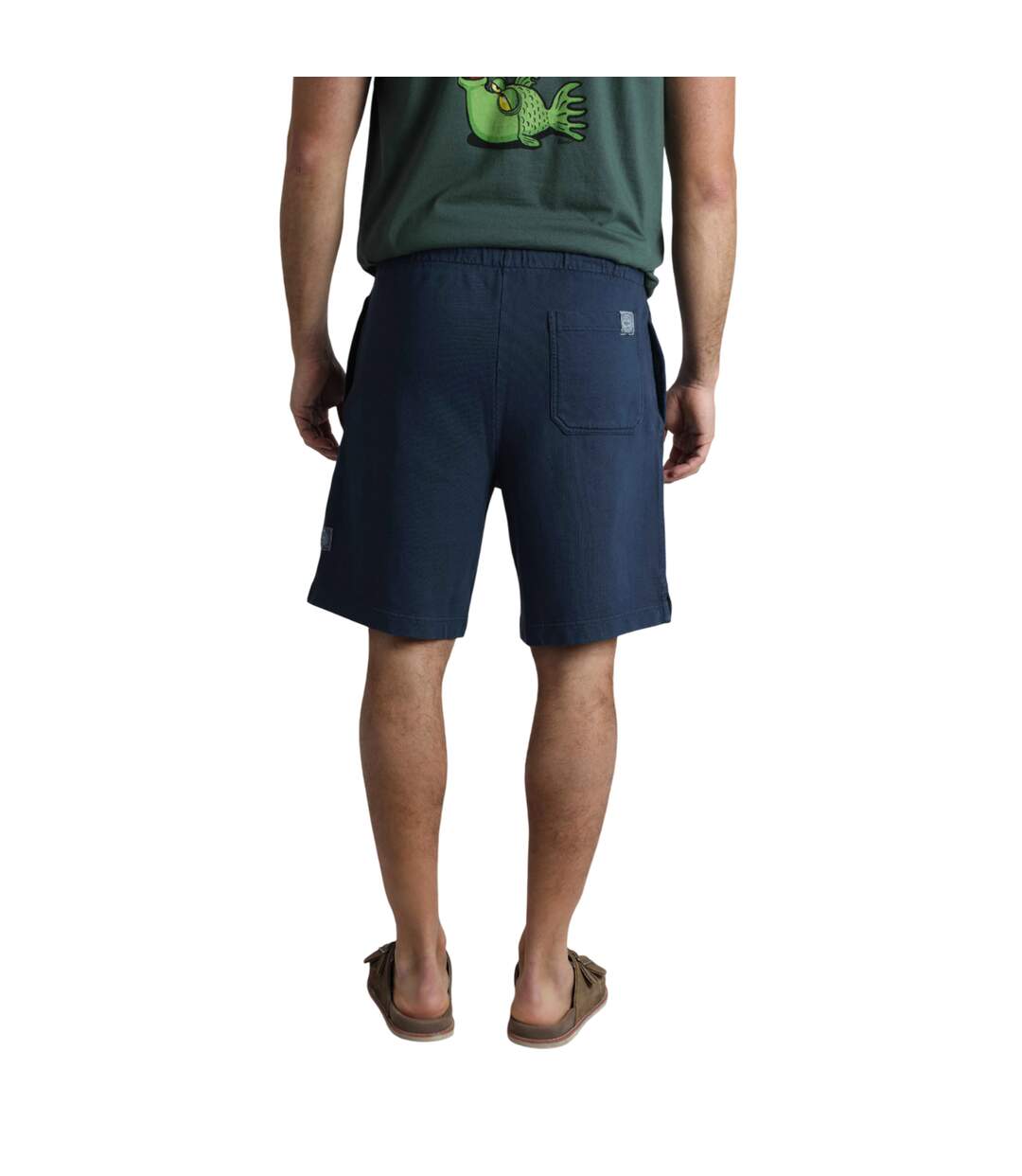 Mens hamilton sunwashed shorts navy Weird Fish-4