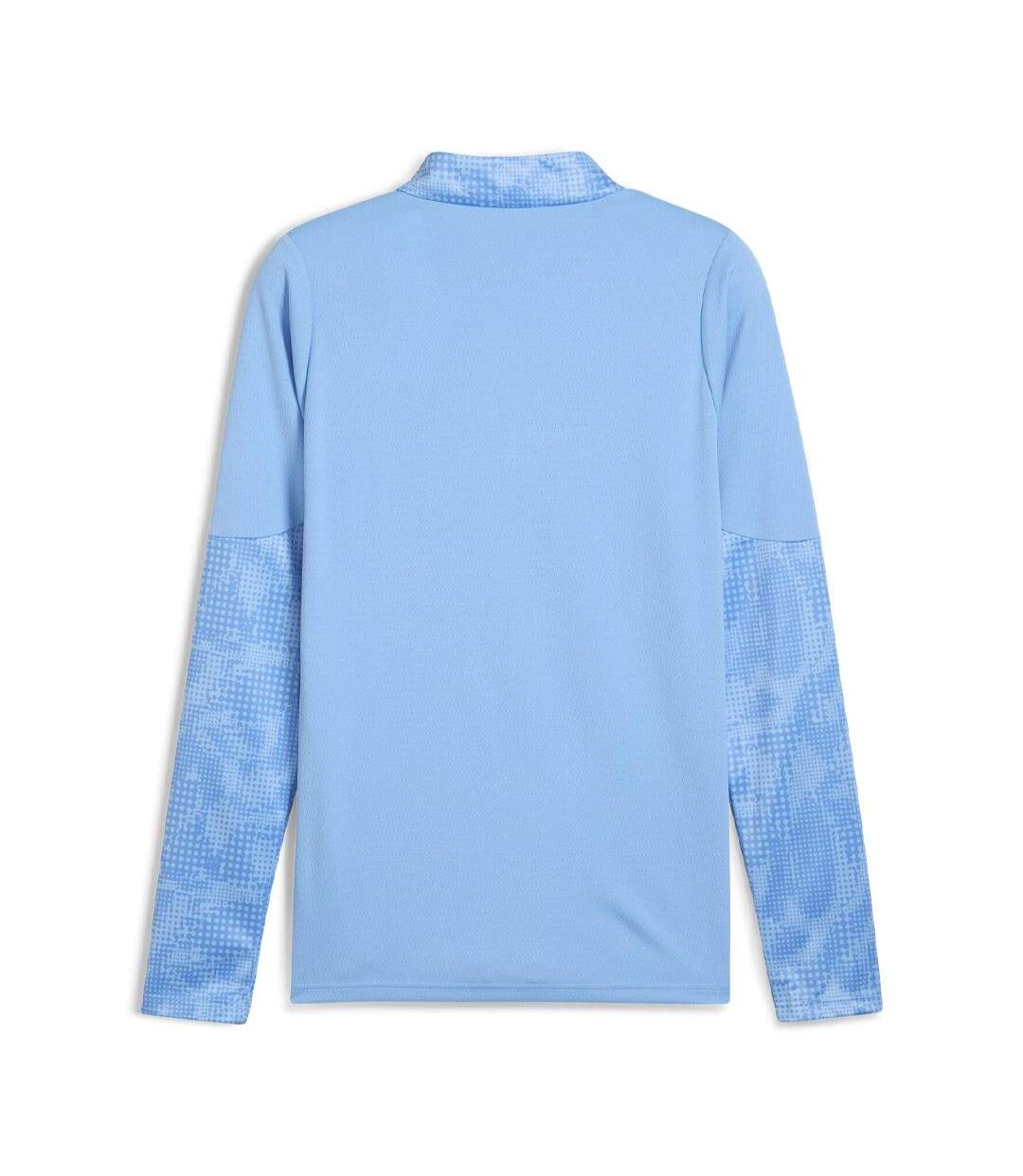 Sweat d'entraînement bleu homme puma teamcup training 1/4-2