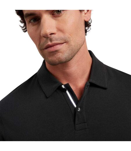 Mens Polo Shirt Black Ted Baker