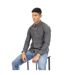 Mens Collared Regular Long-sleeved Shirt Black Peter Werth-1