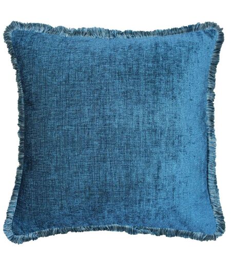 Riva Home Astbury Fringed Square Cushion Cover (Teal) - UTRV1139