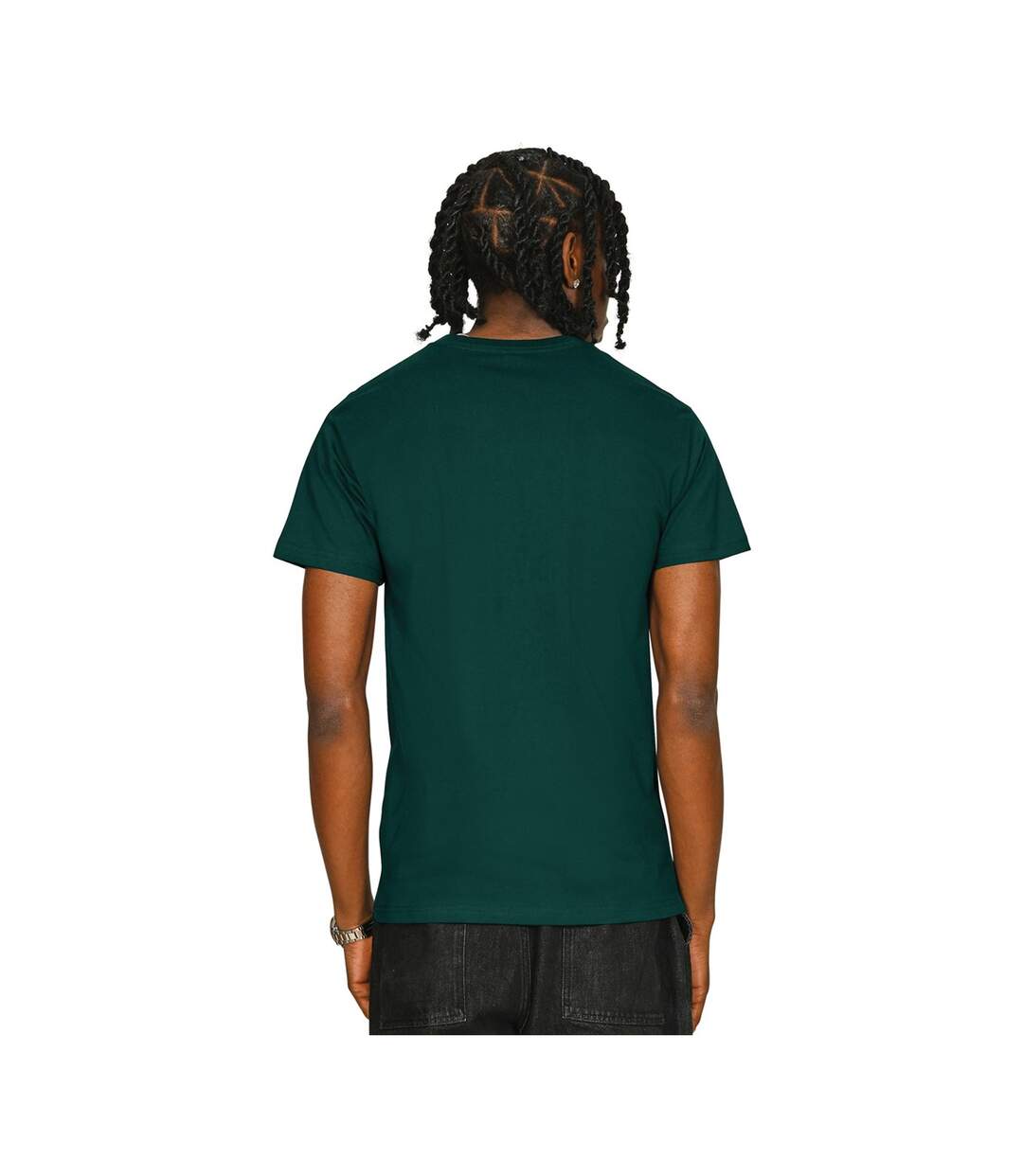 Unisex Adult Supreme Organic Combed T-shirt Rainforest Casual Classics-2
