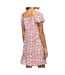 Robe rouge/blanc femme pepe jeans pavana-2