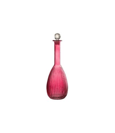 Carafe en Verre Lignes Anastasia 39cm Rouge