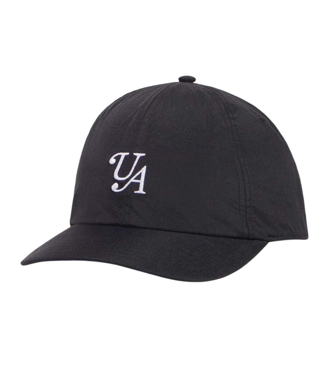 Mens Embroidered Logo Nylon Cap Black Under Armour-1