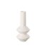 Paris Prix - Vase Design Céramique zihao 30cm Blanc