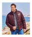 Doudoune homme bordeaux Atlas For Men-2