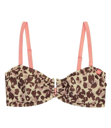 Haut De Maillot De Bain Aceana Femme Beige Marron Regatta