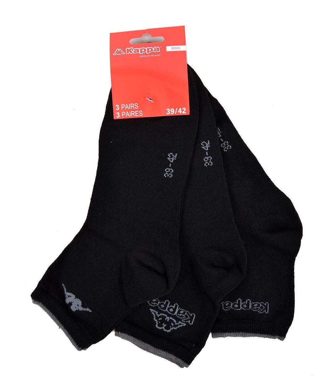 Chaussettes homme KAPPA Socquettes Pack de 6 Paires KAPPA Coton Recyclé