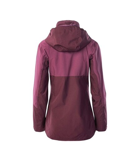 Womens/ladies temuco light jacket fig/amaranth Hi-Tec