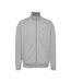 Sweat zippé gris clair  homme tommy hilfiger fleece - l-1