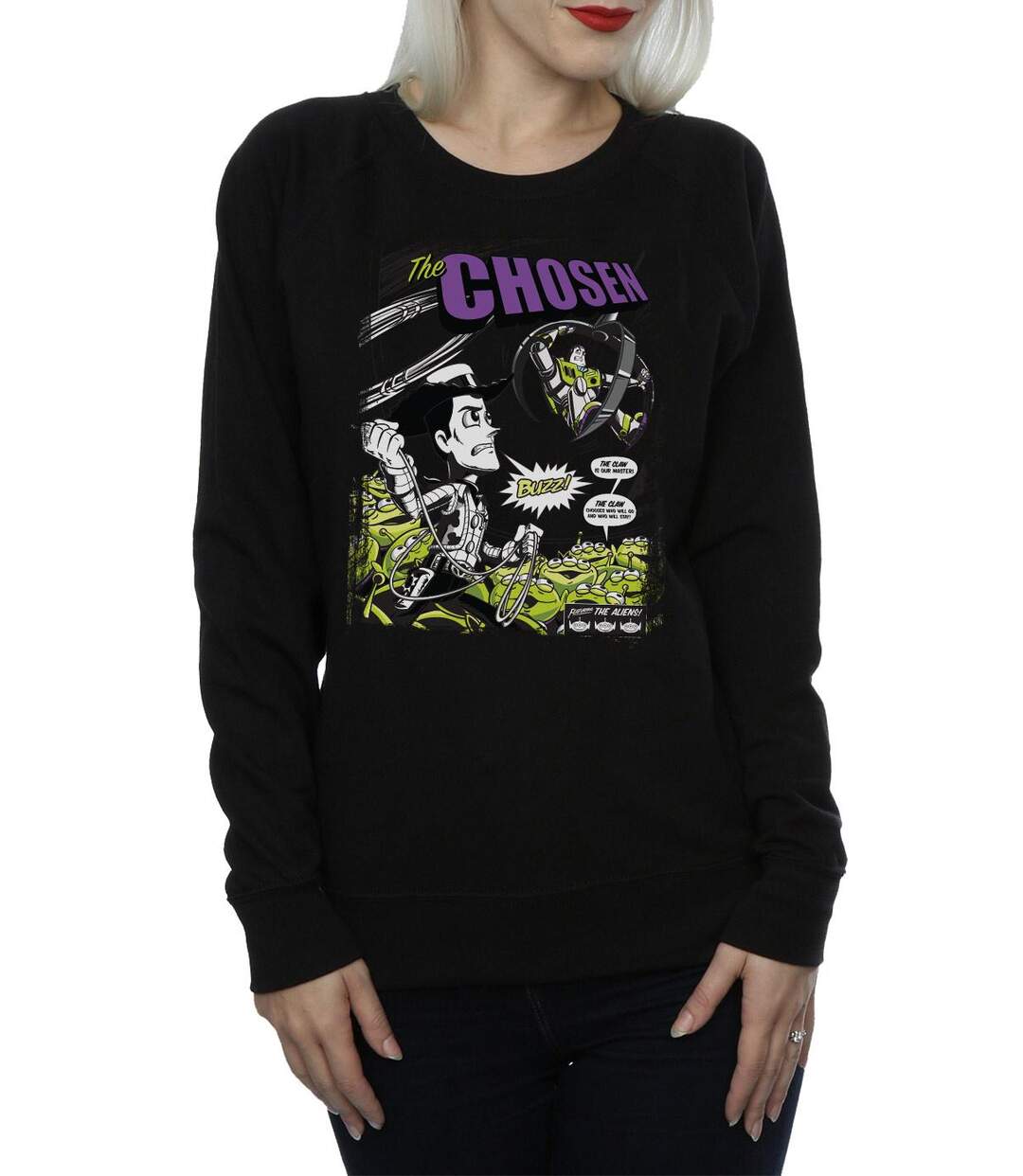 Disney Sweat Womens/Ladies Toy Story Comic Cover Sweatshirt (Noir) - UTBI12064-3