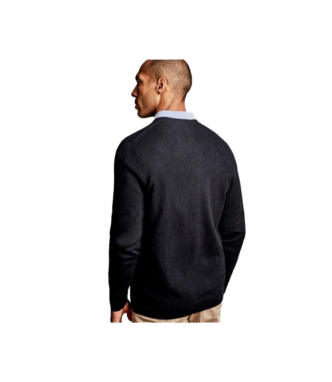 Pull Homme Noir WoolOvers-2