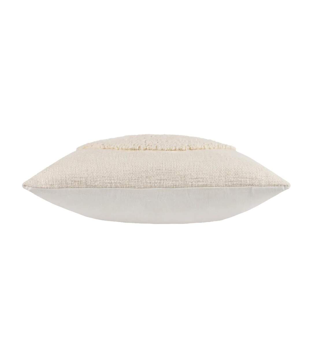 Almo woven cushion cover 50cm x 50cm ecru Hoem-3