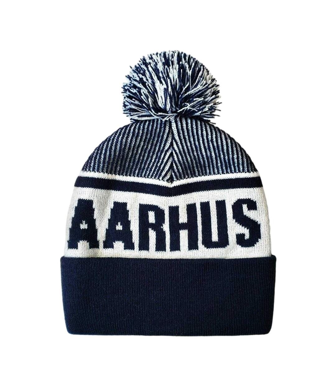 Aarhus Beanie Blue White Team-3