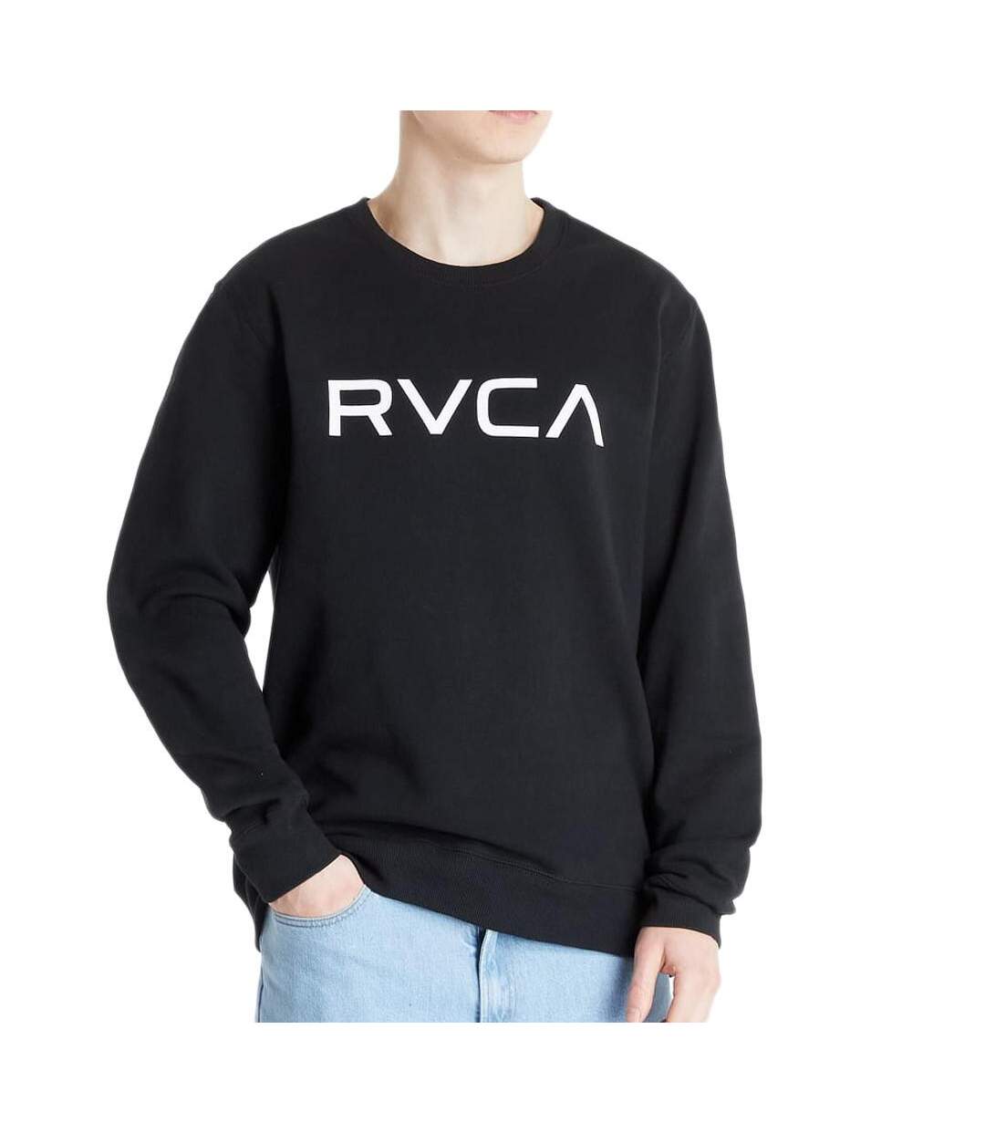 Sweat noir homme rvca big crew - m-1