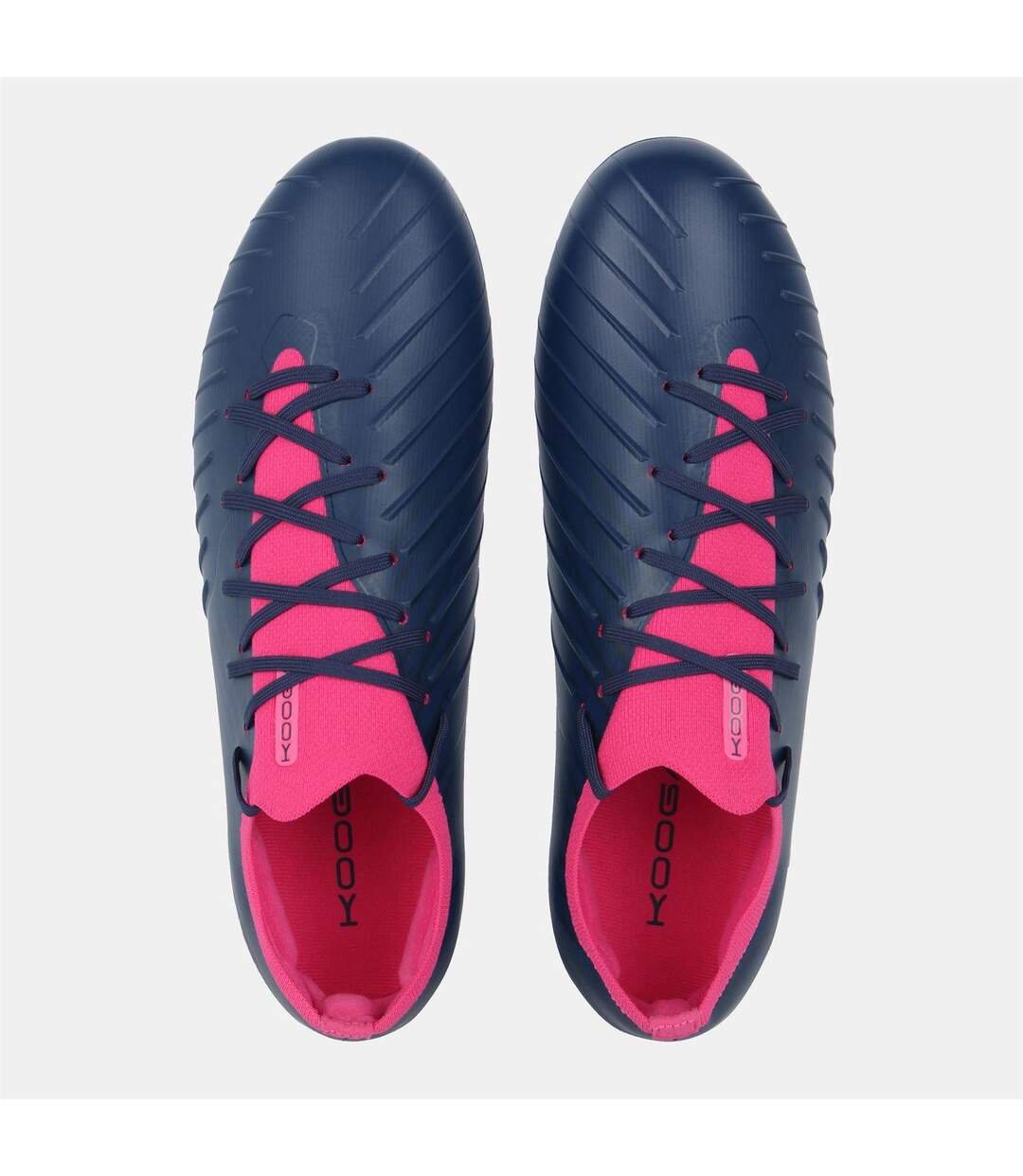 Chaussures De Rugby Pour Terrain Souple Rapid Homme Bleu Marine Rose KooGa-4