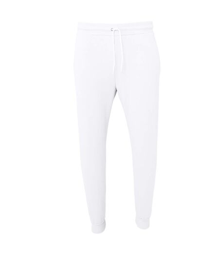 Pantalon de jogging unisexe blanc Bella + Canvas