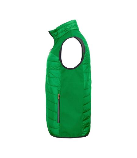 Mens Expedition Gilet Fresh Green Printer