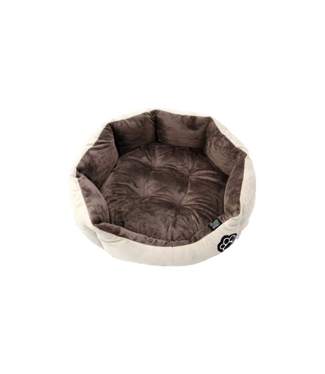 Panier Rond pour Chien & Chat Patchy 50cm Noisette