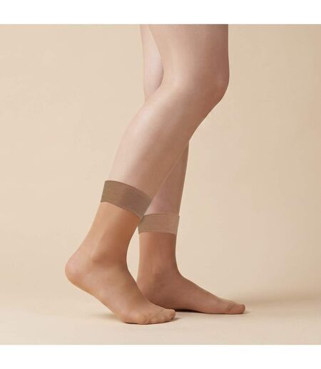 Sock Snob- Lot De 5 Socquettes Femme 15 Deniers Légères Transparentes