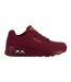 Womens/ladies Uno Stand On Air Shoes Red Skechers-2