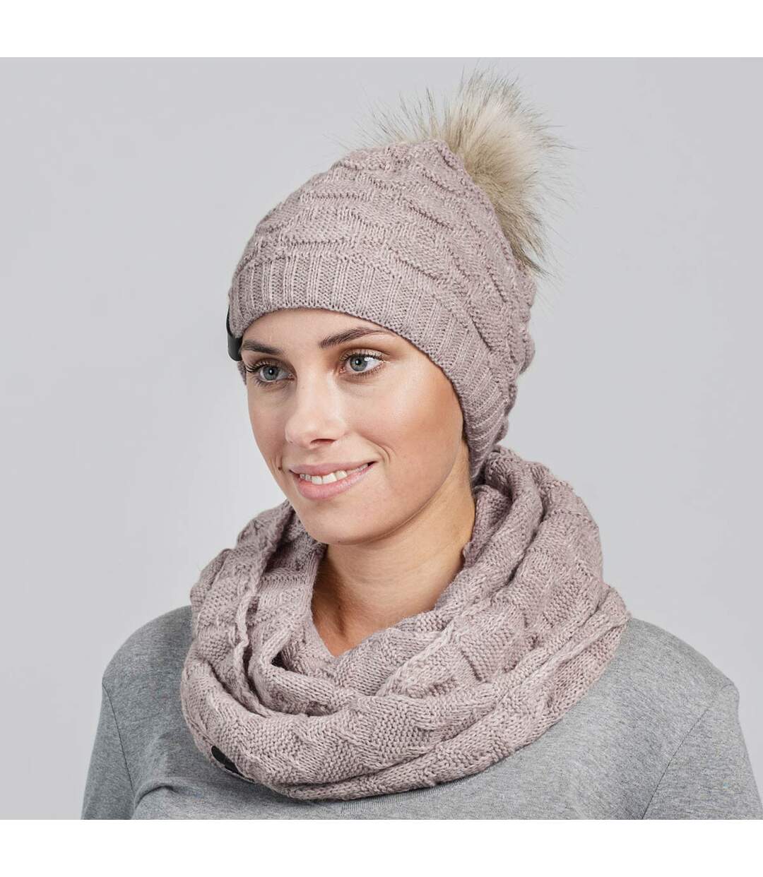 Snood et Bonnet Wiska  - Fabriqué en UE-2