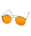Lunettes De Soleil Chios Adulte Taille Unique Doré Orange Urban Classics-3