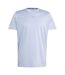 Mens Confident Engineered T-shirt Blue Adidas-1