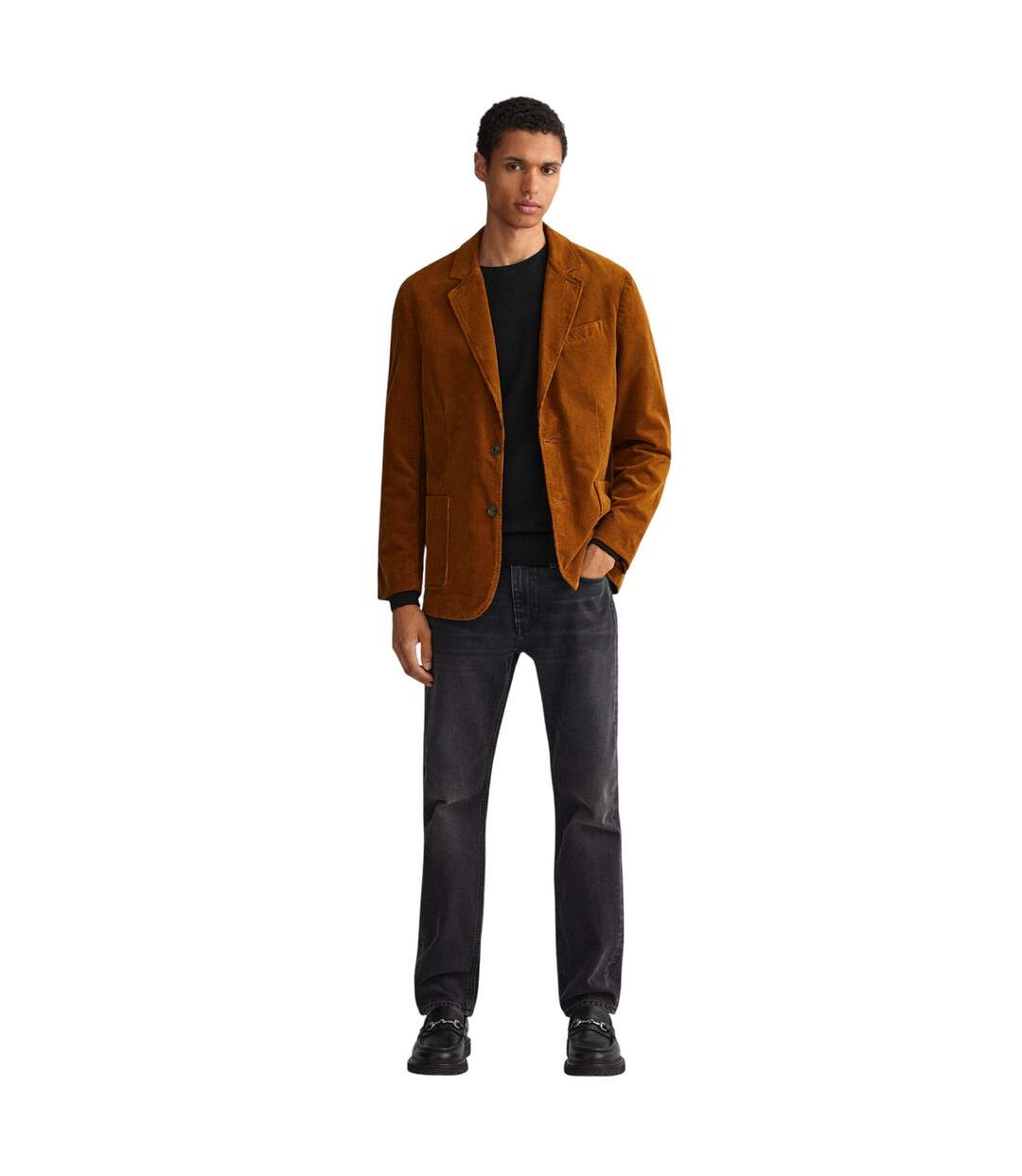 Sweat Homme Noir Gant-1