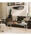 Table basse en verre HECATE - Noir-2