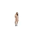 Womens/ladies A-line Mini Dress Taupe Brave Soul-1