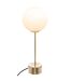 Lampe droite à poser Dris Noire et blanche - H. 43 cm-1
